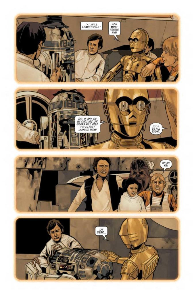 Vorschauseiten zu Star Wars #71