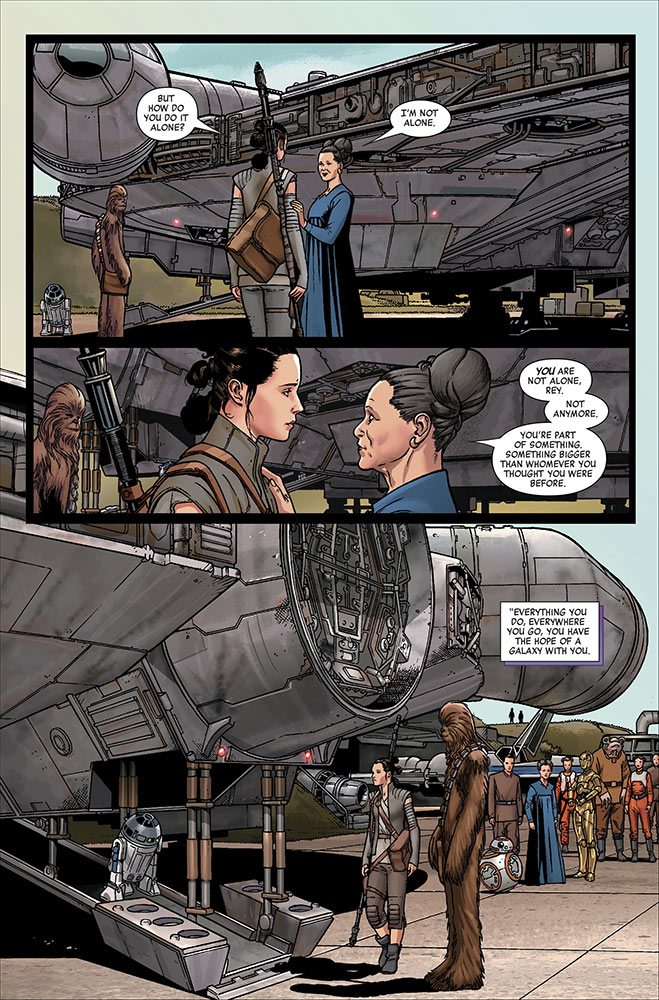 Vorschauseiten zu Age of Resistance: Rey #1