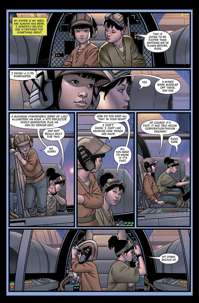 Vorschauseiten zu Age of Resistance: Rose Tico #1