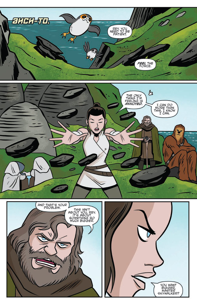 Vorschauseiten zu Star Wars Adventures #26