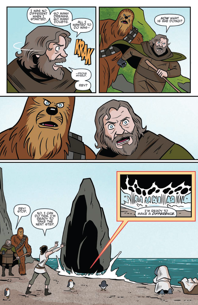Vorschauseiten zu Star Wars Adventures #26