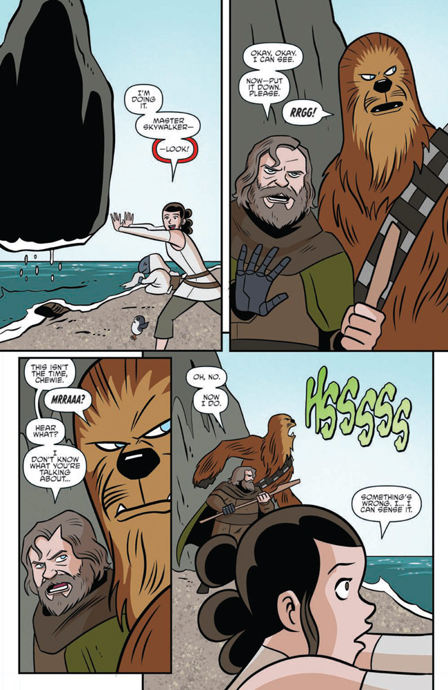 Vorschauseiten zu Star Wars Adventures #26