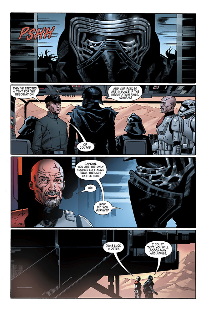 Vorschauseiten zu Age of Resistance: Kylo Ren #1