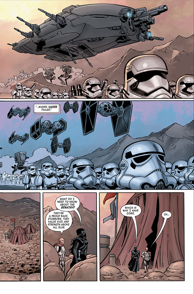 Vorschauseiten zu Age of Resistance: Kylo Ren #1