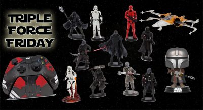 Merchandising Ankündigungen für Triple Force Friday