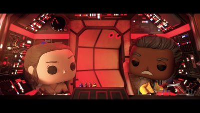 Allerlei Probleme mit dem Falken in einem animierten Funko-Kurzfilm