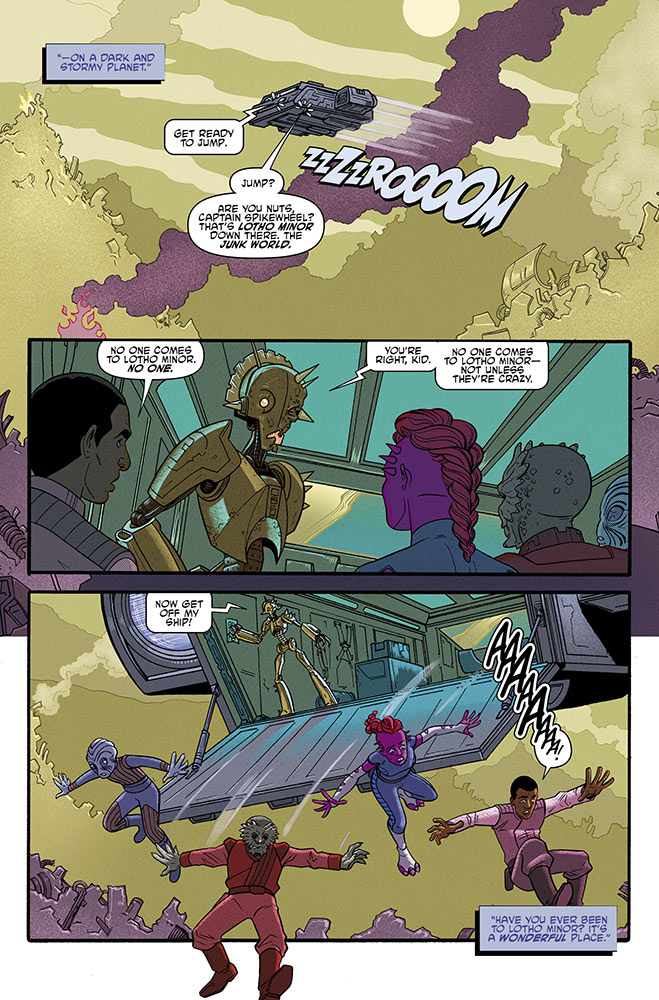 Vorschauseiten zu Return to Vader’s Castle #1