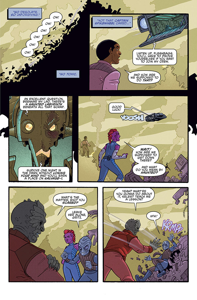 Vorschauseiten zu Return to Vader’s Castle #1