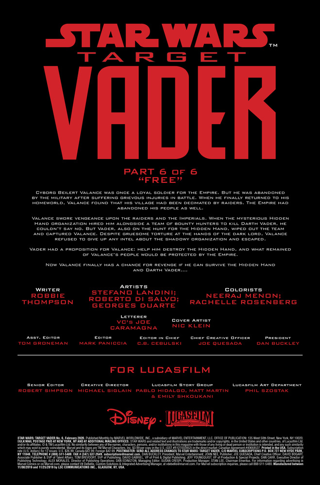 Vorschauseiten zu Target Vader #5