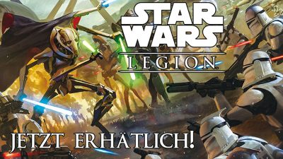 Brettspiel-News: Die ersten Klonkriegsprodukte für Legion sind da