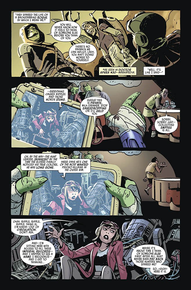 Vorschauseiten zu Doctor Aphra Annual #3