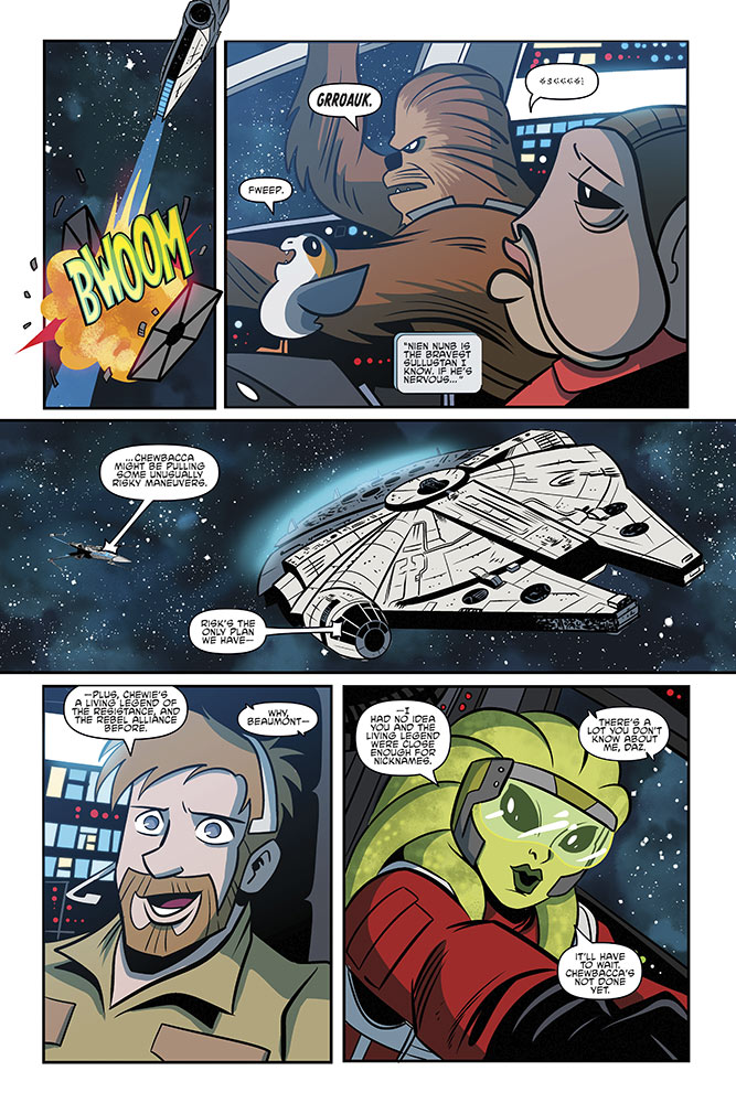 Vorschauseiten zu Star Wars Adventures #27