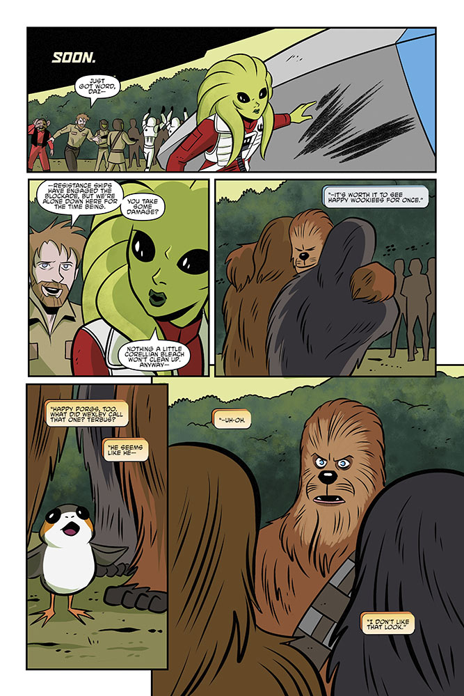 Vorschauseiten zu Star Wars Adventures #27