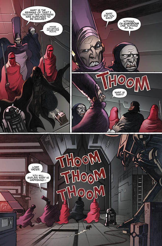 Vorschauseiten zu Star Wars Adventures: Return to Vader’s Castle #5