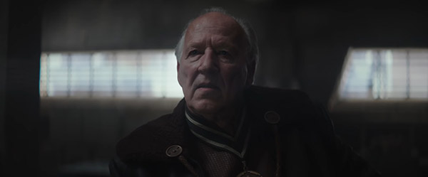 Werner Herzog in The Mandalorian