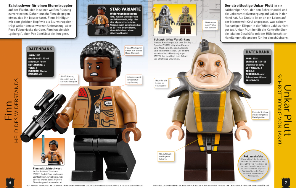 Lexikon der Minifiguren - Vorschau Seite 1