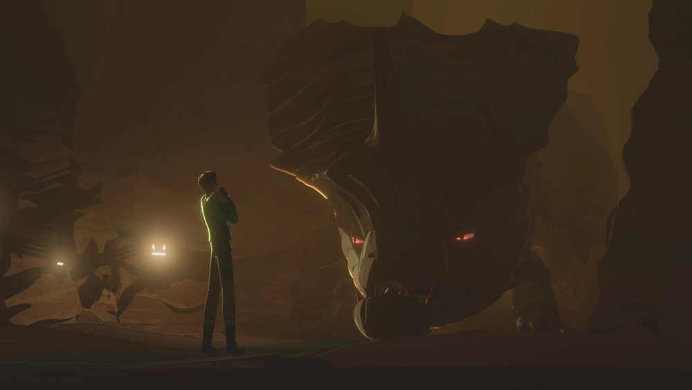 From Beneath