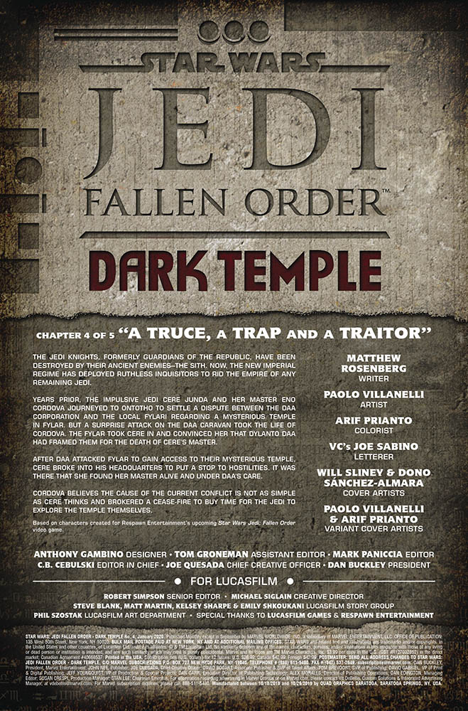 Vorschauseiten zu Jedi: Fallen Order : Dark Temple #4