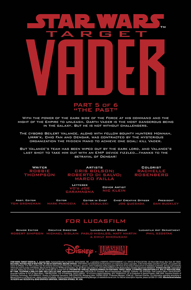 Vorschauseiten zu Target Vader #5