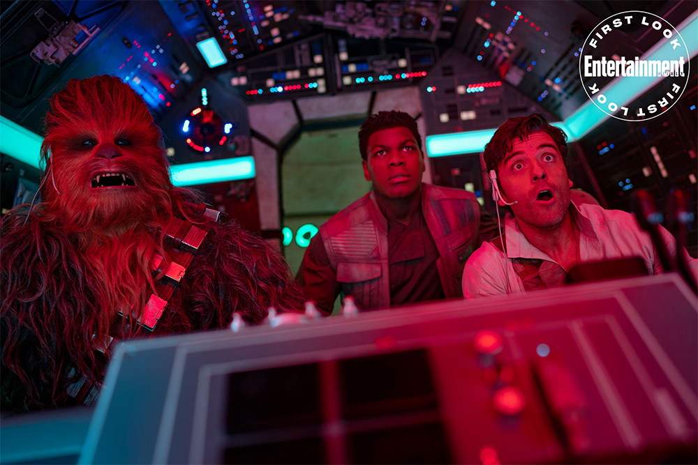 Poe, Finn & Chewie