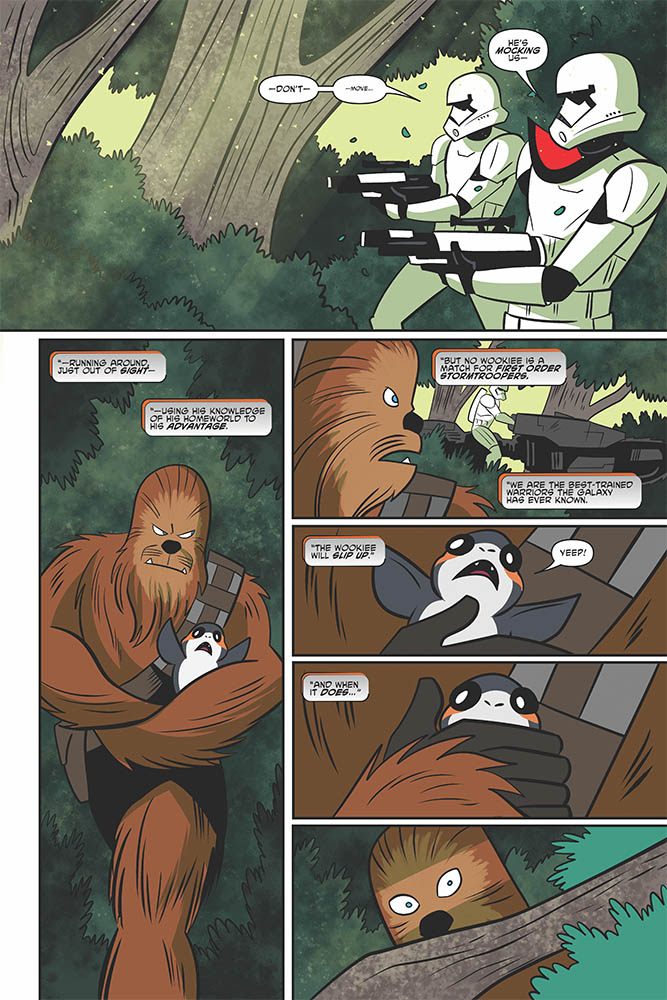 Vorschauseiten zu Star Wars Adventures #28