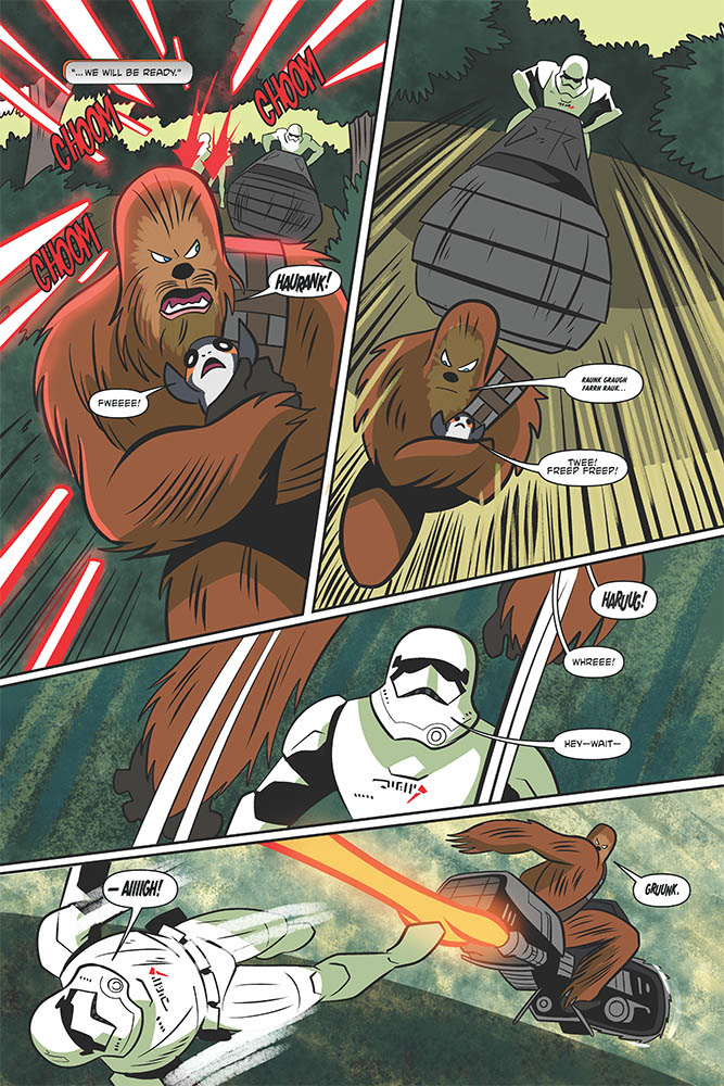 Vorschauseiten zu Star Wars Adventures #28
