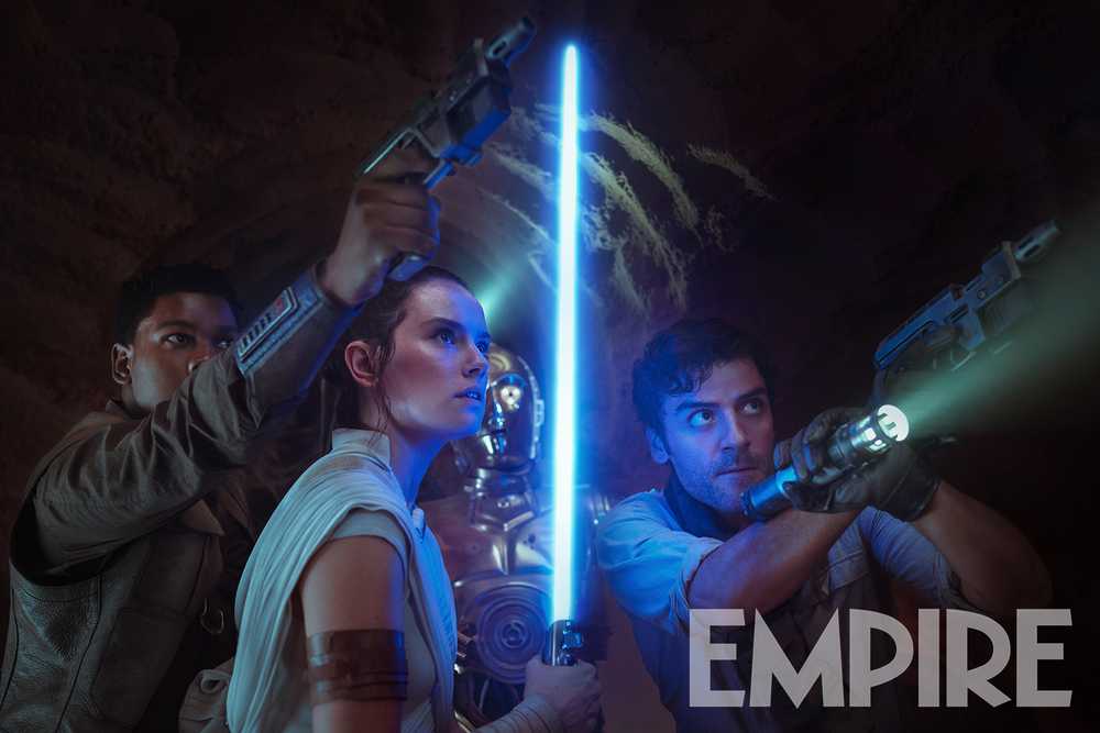 Finn, Rey und Poe