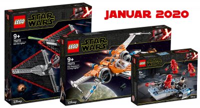 Fünf neue LEGO-Modelle für Episode IX: Der Aufstieg Skywalkers