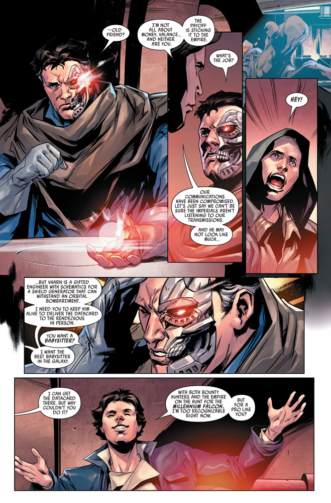 Vorschauseiten zu Star Wars: Empire Ascendant #1