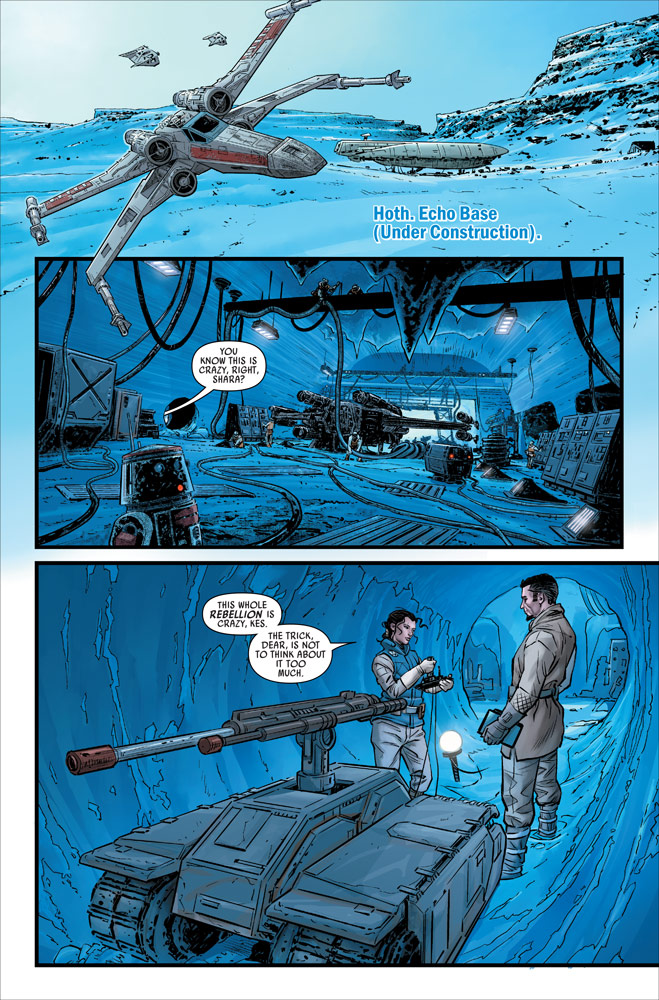 Vorschauseiten zu Star Wars: Empire Ascendant #1