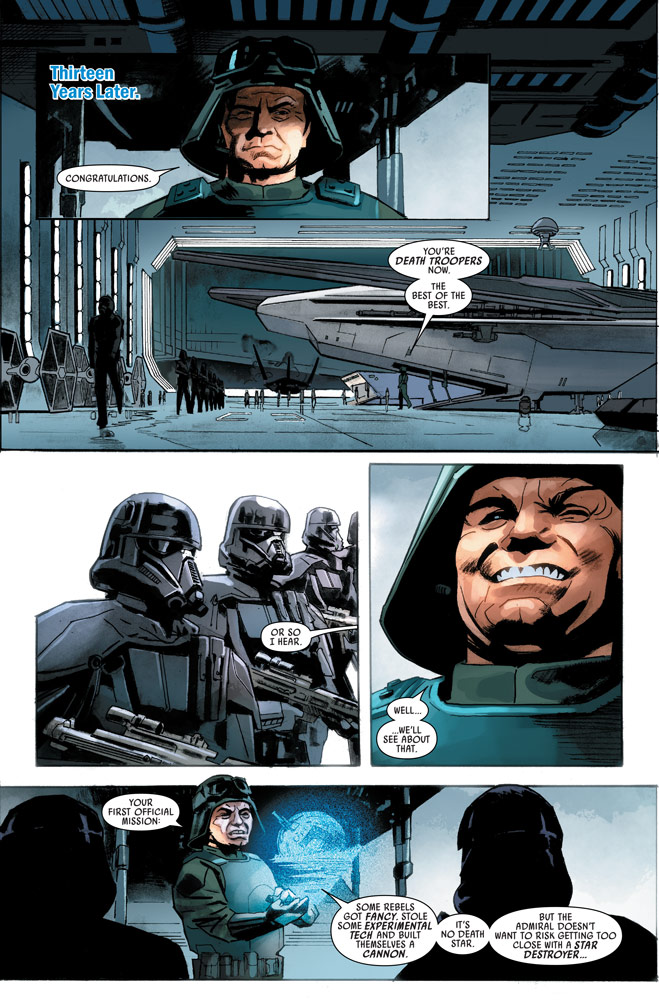 Vorschauseiten zu Star Wars: Empire Ascendant #1