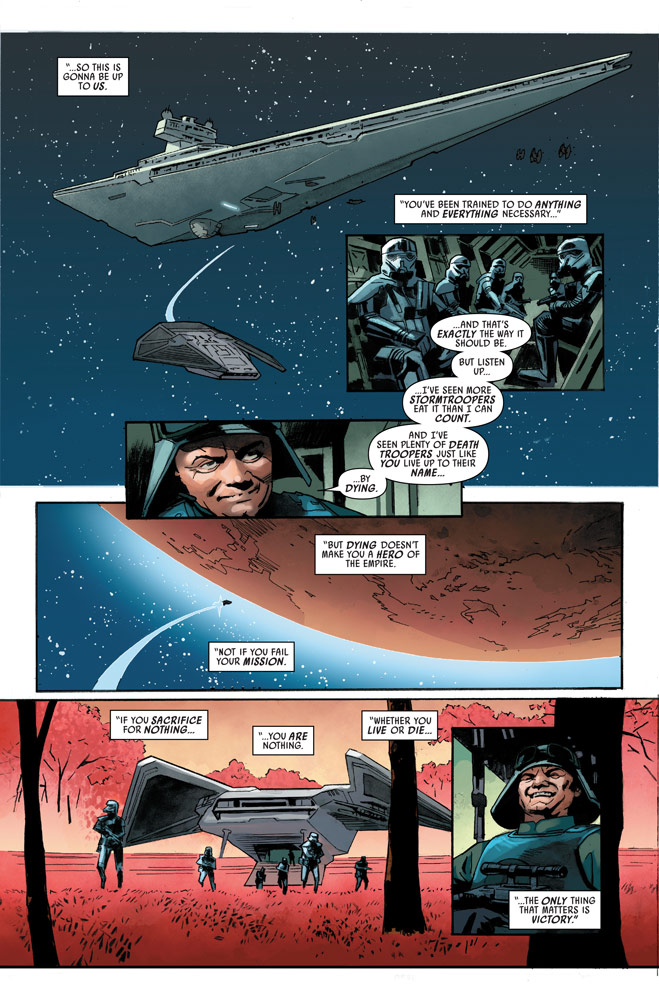 Vorschauseiten zu Star Wars: Empire Ascendant #1