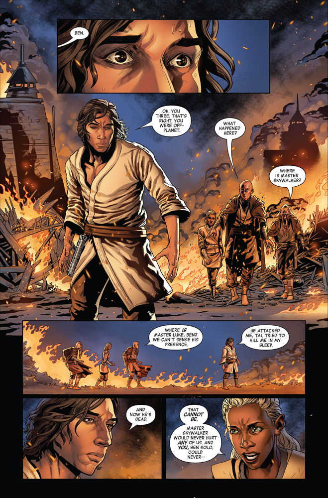 Vorschauseiten zu The Rise of Kylo Ren #1