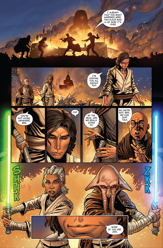 Vorschauseiten zu The Rise of Kylo Ren #1