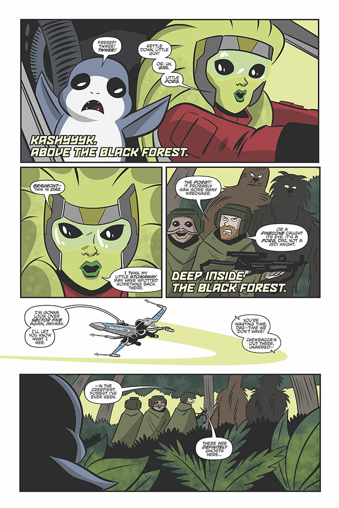 Vorschauseiten zu Star Wars Adventures #29