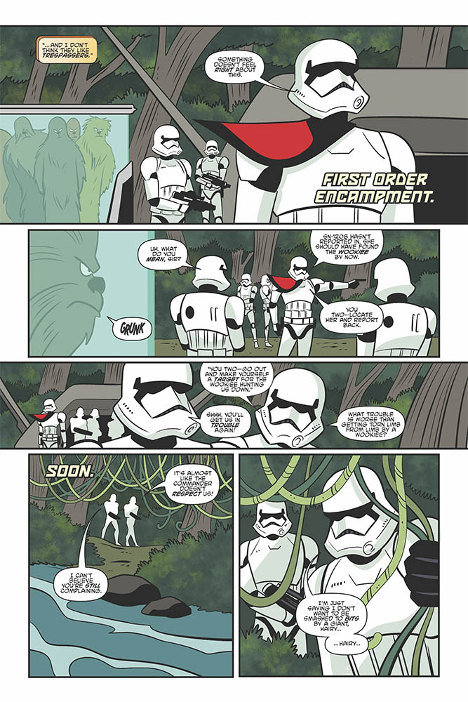Vorschauseiten zu Star Wars Adventures #29