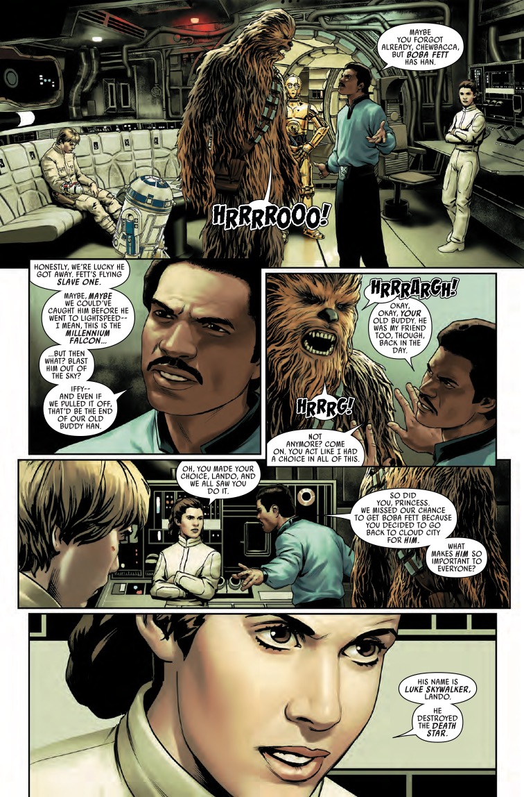 Vorschauseiten zu Star Wars #1
