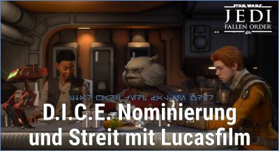 D.I.C.E. Awards Nominierung: Der Kampf um Fallen Order hat sich gelohnt