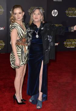 Billie Lourd & Carrie Fisher