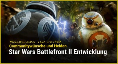 Star Wars Battlefront II: Community-Wünsche und Helden