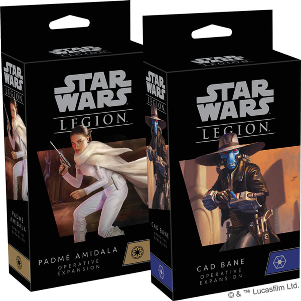 Star Wars: Legion - Padme Amidala & Cad Bane