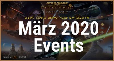 The Old Republic-Spiel-Events im März 2020