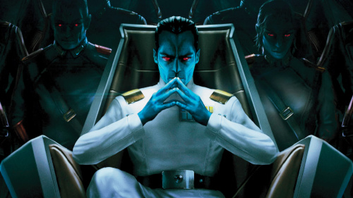 Amerikanisches Backcover von Thrawn #3