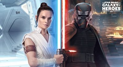 Rey und Kylo Ren aus Episode IX kommen zu Galaxy of Heroes