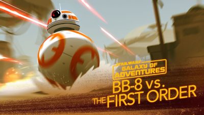 In Galaxy of Adventures rettet BB-8 den Tag