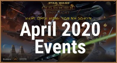 The Old Republic-Spiel-Events im April 2020