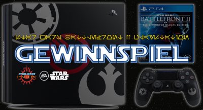 Gewinnspiel: PS4 Pro im Star Wars Battlefront Design inkl. Spiel