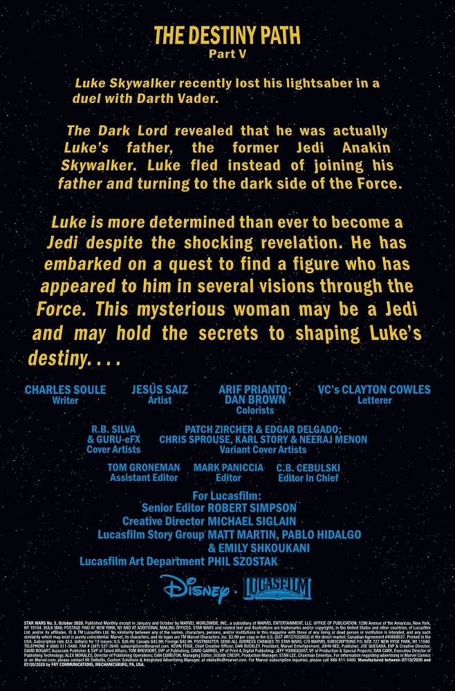 Star Wars #5 - Vorschau Seite 1