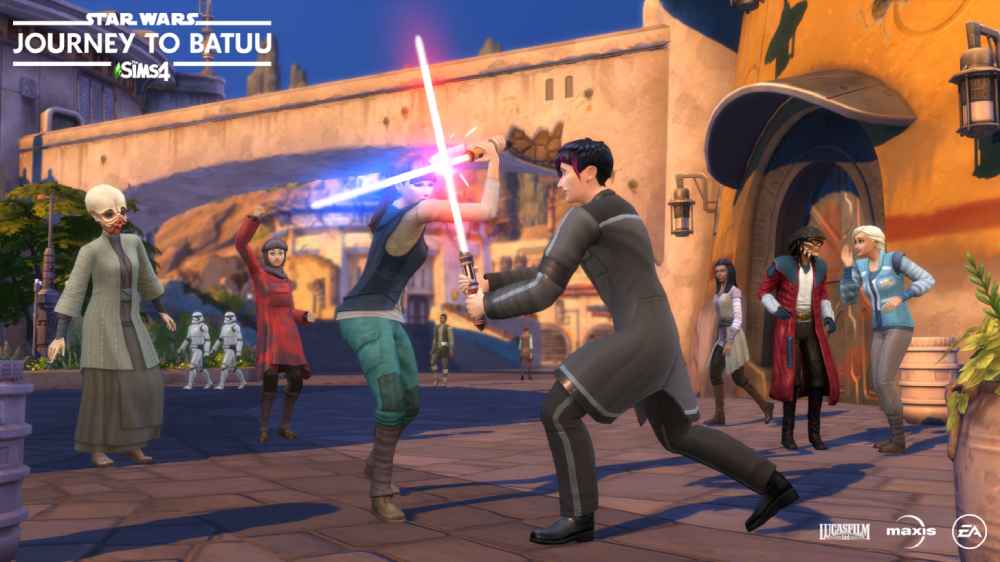 Die Sims 4 Star Wars: Reise nach Batuu