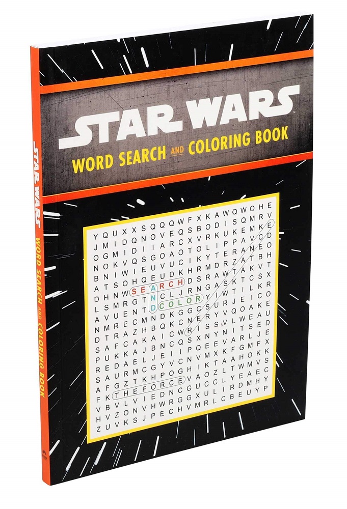 Word Search and Coloring Book